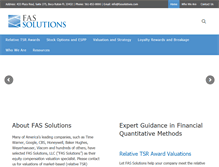 Tablet Screenshot of fassolutions.com